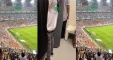 فيديو.. ضبط مشجعين قاموا برمي قوارير المياه بالملعب أثناء مباراة الاتحاد والهلال