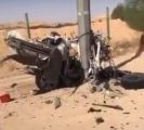 فيديو.. حـادث مروع يتسبب في انشطار مركبة إلى نصفين في الرياض