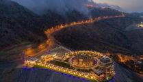 افتتاح أكبر قبة بانورامية دعوية على مستوى المملكة بالمندق