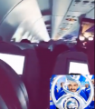 شاهد.. قائد طائرة الخطوط السعودية يرحب ببعثة الهلال على طريقته الخاصة