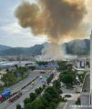 فيديو.. انفجار شاحنة وقود يتسبب في مقتَل 19 شخصا بالصين وتدمير منازل ومصانع
