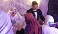 شاهد.. مفاجأة في زواج يتيمين بمصر بعد أن بحثا عن مدعوين لحفل زفافهما